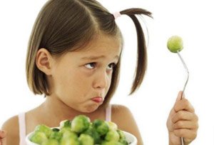 Дети едят овощи только за вознаграждение