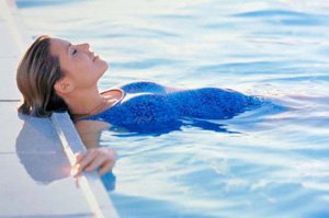 Расслабление в воде для беременных